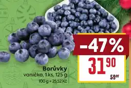 Billa Borůvky nabídka