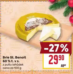 Billa Brie St. Benoit 60% t. vs. nabídka