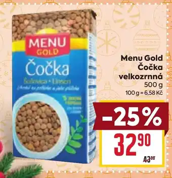 Billa Menu Gold Čočka velkozrnná nabídka