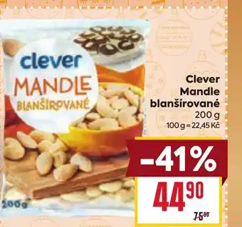 Billa Clever Mandle blanšírované nabídka