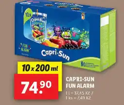 Lidl Capri-sun fun alarm nabídka