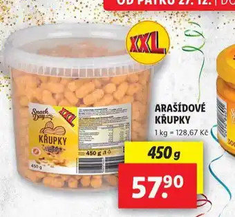 Lidl Arašídové křupky nabídka