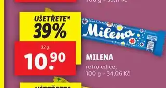 Lidl Milena nabídka