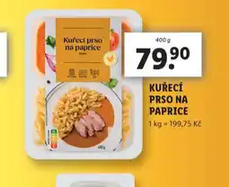 Lidl Kuřecí maso na paprice nabídka