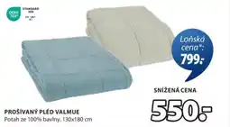 JYSK Prošívaný pléd valmue nabídka