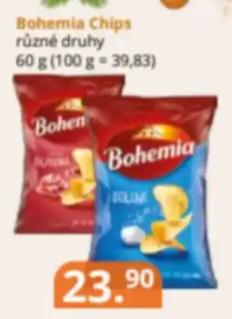 Potraviny CZ Bohemia Chips nabídka
