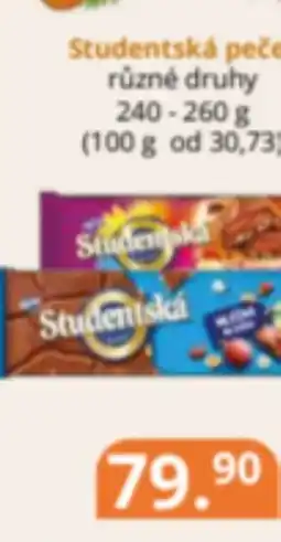 Potraviny CZ Studentská pečet nabídka