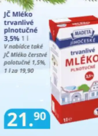 Potraviny CZ Jč Mléko trvanlivé plnotučné 3,5% nabídka