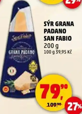 Penny Market Sýr grana padano san fabio nabídka