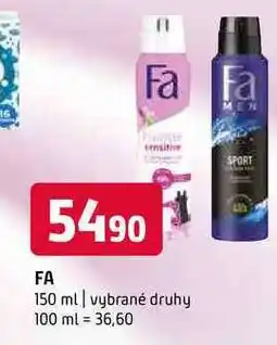 Terno Fa 150 ml vybrané druhy nabídka