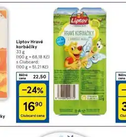 Tesco Liptov hravé korbáčiky nabídka