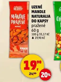 Penny Market Uzené mandle do kapsy nabídka