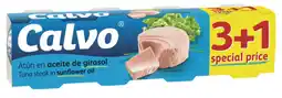 Lidl Calvo tuňák 4x80 g, vybrané druhy 320g nabídka