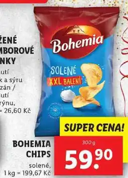 Lidl BOHEMIA CHIPS, 300 g nabídka