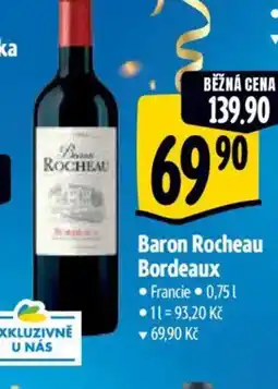 Albert Baron Rocheau Bordeaux nabídka