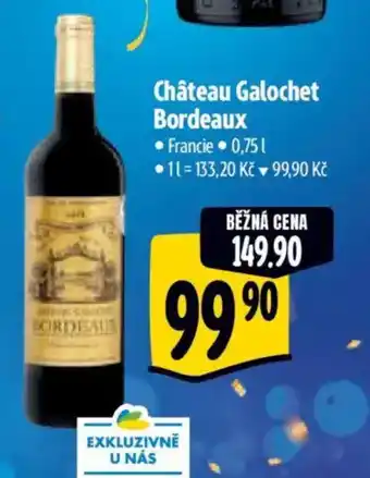 Albert Château Galochet Bordeaux nabídka