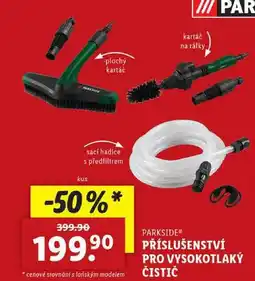 Lidl PŘÍSLUŠENSTVÍ PRO VYSOKOTLAKÝ ČISTIČ nabídka