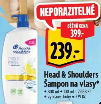 Albert Head & Shoulders Šampon na vlasy nabídka