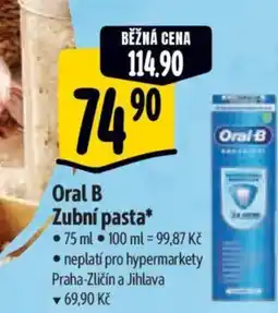 Albert Oral B Zubní pasta nabídka