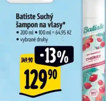 Albert Batiste Suchý šampon na vlasy nabídka
