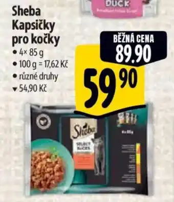 Albert Sheba Kapsičky pro kočky nabídka