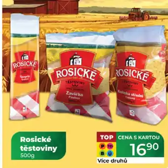 Tamda Foods Rosické těstoviny nabídka