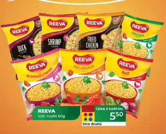 Tamda Foods REEVA inst. nudle nabídka