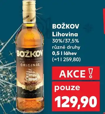 Kaufland BOŽKOV Lihovina nabídka