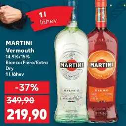Kaufland MARTINI Vermouth nabídka