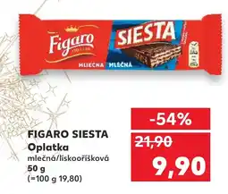 Kaufland FIGARO SIESTA Oplatka nabídka