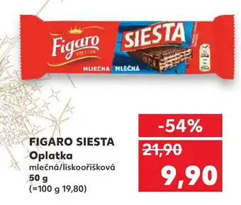 Kaufland FIGARO SIESTA Oplatka nabídka