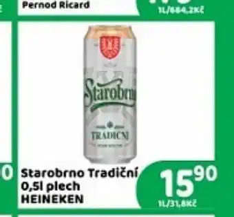 Brněnka Starobrno Tradiční nabídka