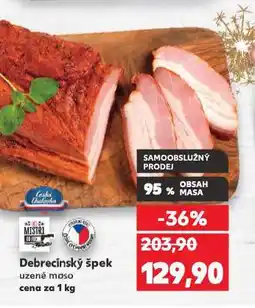 Kaufland Debrecínský špek nabídka