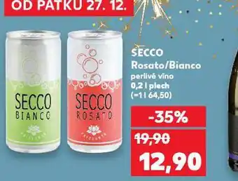 Kaufland Secco bianco / rosato nabídka