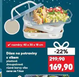 Kaufland Dóza na potraviny nabídka