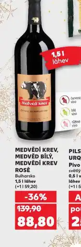Kaufland Medvědí krev nabídka