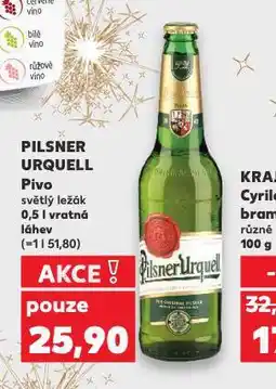 Kaufland Pivo pilsner urquell nabídka