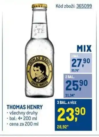 Makro THOMAS HENRY nabídka