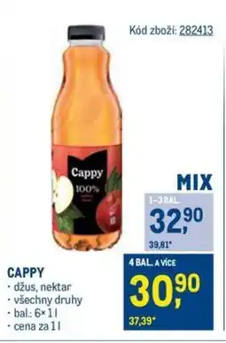 Makro CAPPY nabídka