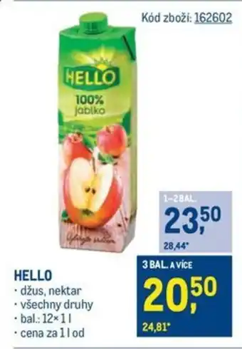 Makro HELLO nabídka