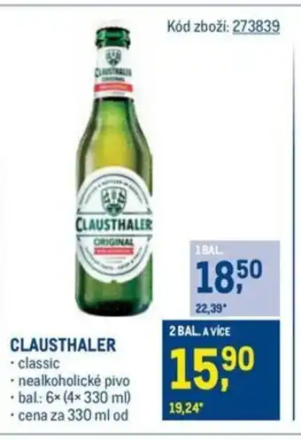 Makro CLAUSTHALER nabídka