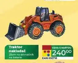 Tamda Foods Traktor nakladač 25cm na setrvačník na baterie nabídka