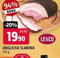 Terno Anglická slanina nabídka