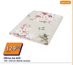 Action Ubrus na stůl nabídka