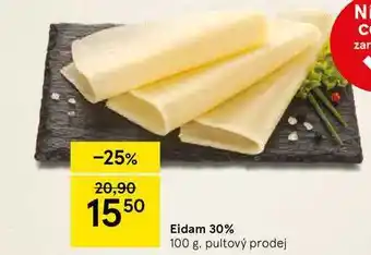 Tesco Eidam 30%, 100 g nabídka