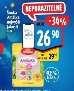Albert Šunka Amálka nejvyšší jakosti 100 g nabídka