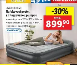 Lidl LIVARNO HOME Nafukovací postel s integrovanou pumpou nabídka
