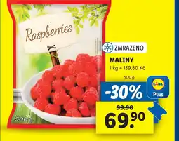Lidl Maliny nabídka