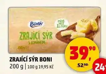 Penny Market ZRAJÍCÍ SÝR BONI, 200 g nabídka