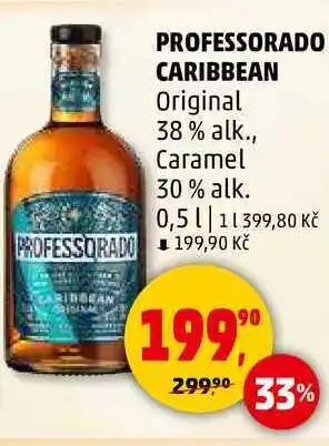 Penny Market PROFESSORADO CARIBBEAN Original 38% alk., 0,5 l nabídka